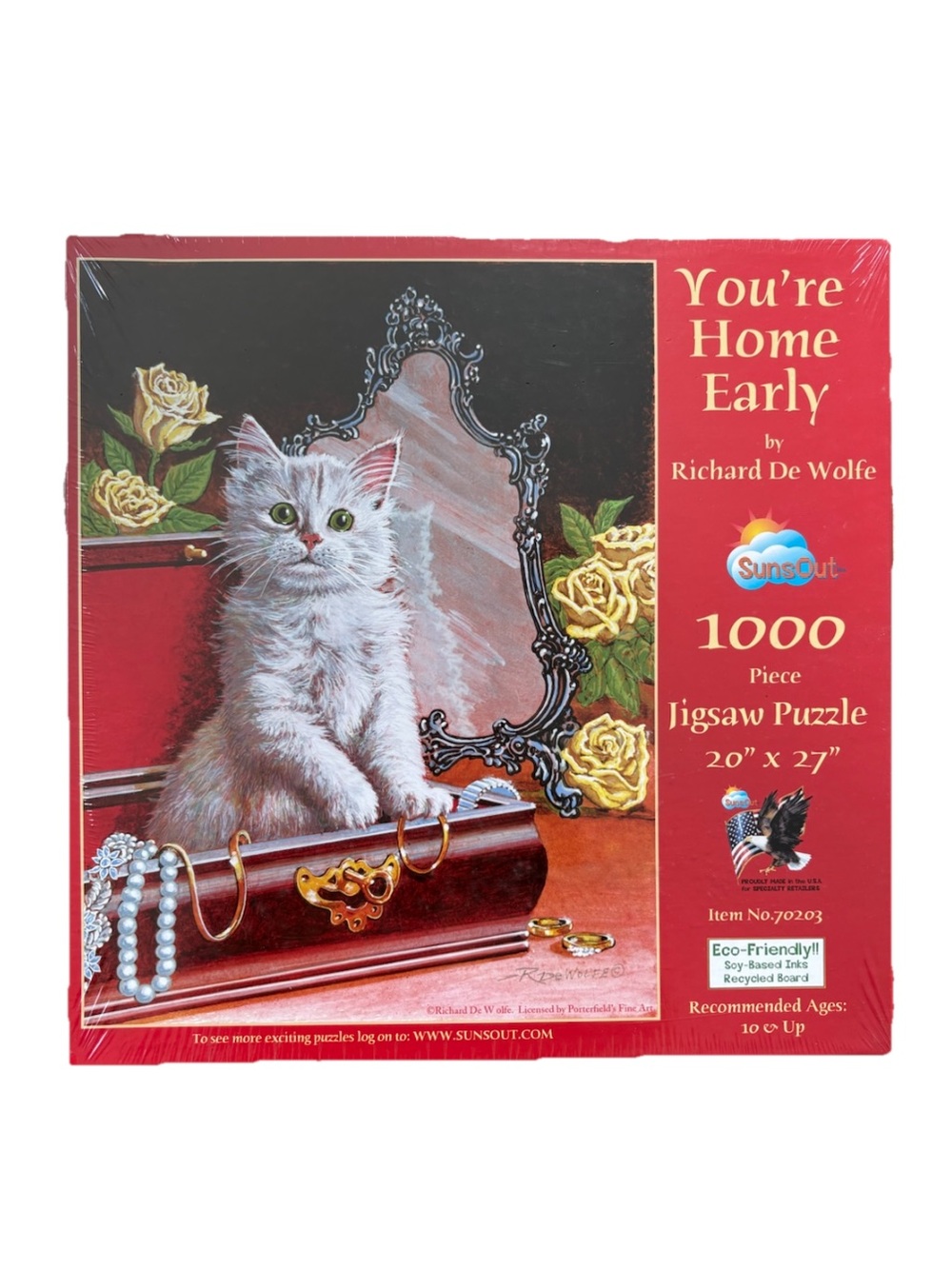 You’re Home Early 1000-Piece Jigsaw Puzzle by SunsOut